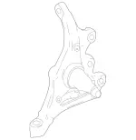 2043320201 - Front Axle: Steering Knuckle for Mercedes-Benz Image