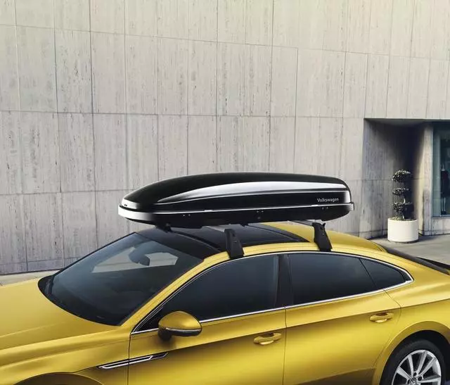 Cargo Box Carrier Attachment - Gloss Black - Volkswagen (000-071-200-AD)