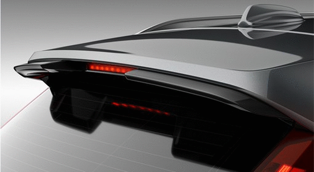 39791341 - Exterior: Roof Spoiler - Pine Grey for Volvo Image