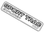 9A2Z7842528C - Body: Nameplate for Ford: Explorer Sport Trac Image