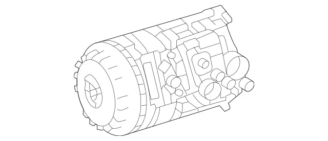 190830450064 - : Refrigerant Compressor for Mercedes-Benz Image