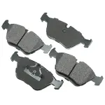 EUR394 - : Akebono EURO Ultra Premium Ceramic Disc Brake Pad Kit for AKEBONO Image