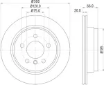 355123152 - : Disc Brake Rotor for Hella Pagid Image