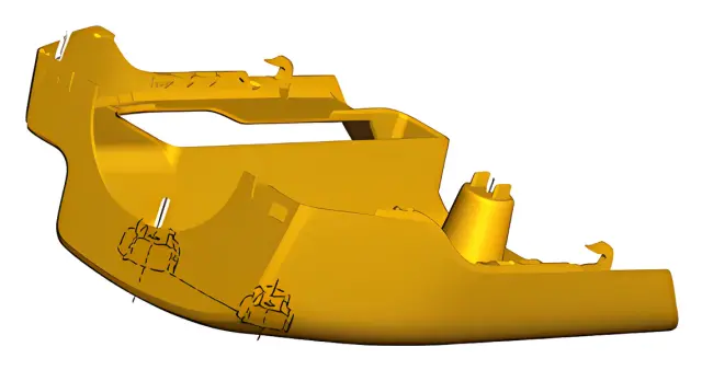 LB5Z3530BC - Steering: Shroud for Ford Image