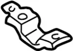 544800W006 - : Bracket Assembly-Tension Rod for Infiniti Image
