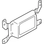 HC3Z10D885CA - : Display Unit for Ford: F-250 Super Duty, F-350 Super Duty, F-450 Super Duty Image