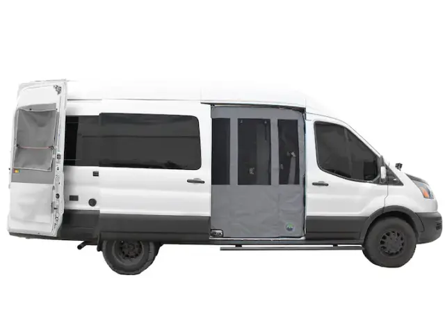 VPK4Z61018A16A - Interior: Door Screen Kit For Medium Roof Models for Ford: Transit-150, Transit-250, Transit-350, Transit-350 HD Image