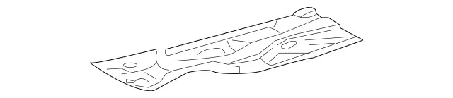 2306160667 - Substructure: Floor for Mercedes-Benz: SL500, SL55 AMG, SL550, SL600, SL63 AMG, SL65 AMG Image image