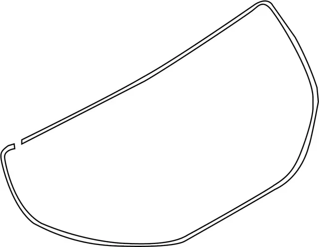 Lift Gate Glass Dam - Infiniti (G2G1689901)