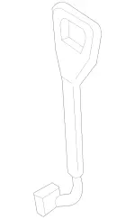 16692030117E94 - Body: Release Lever for Mercedes-Benz Image