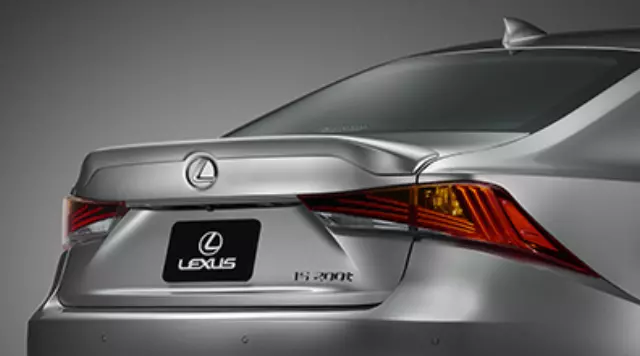 Rear Spoiler Kit - Low Profile - Caviar - Lexus (PT938-53190-32)
