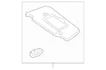 20581085041C60 - Body: Sun-visor for Mercedes-Benz Image