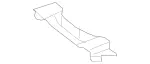2046100516 - Substructure: Crossmember, Rear Axle for Mercedes-Benz: C250, C300, C350, C63 AMG, E550 Image