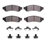 4000106701 - : DFC HybriDynamic Brake Pads Hrdwr Kit for DYNAMIC FRICTION Image