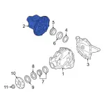 9L3Z4026H - Universals &amp; Rear Axle: Differential Case for Ford: E-150, E-150 Econoline, E-150 Econoline Club Wagon, Expedition, F-150, F-150 Heritage, Transit-150, Transit-250, Transit-350, Transit-350 HD | Lincoln: Mark LT, Navigator Image