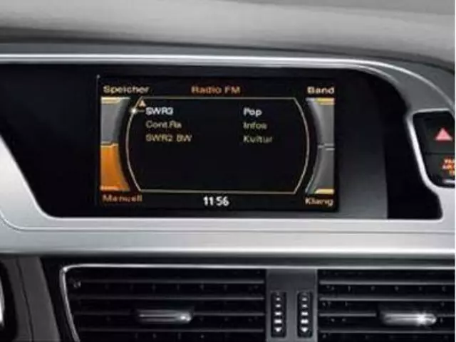 A4 - A5 Radio Display screen - Audi (8T0-057-603-G)