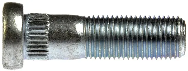 610402 - : M12-1.25 Serrated Wheel Stud - 12.45mm Knurl, 43mm Length for Dorman Image
