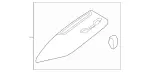 21368096059116 - Body: Center Cover for Mercedes-Benz Image