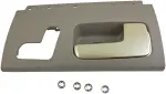 80471 - : Interior Door Handle Front Right Kit  Chrome Lever Gray Housing for Dorman Image