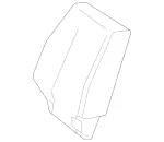 46392050068V48 - : Seat Back Cover for Mercedes-Benz Image
