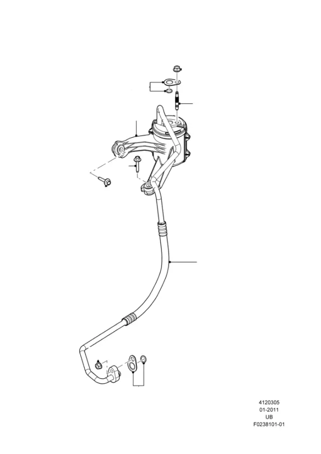GB5Z19959A - HVAC: Accumulator for Ford Image