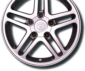 PT35100991 - Wheels: Alloy Wheels, Split 5-Spoke 15in for Toyota: Camry Image