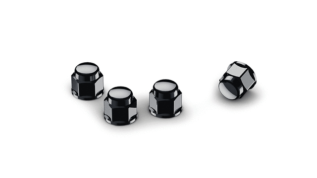 8W42PL4100A - : Wheel Lug Nut Set â€“ Black (20 Pack) for Honda: Passport, Pilot, Ridgeline Image