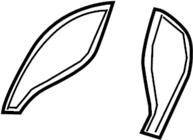 264311ME0A - Body: Map Lamp Lens for INFINITI: JX35, M35h, M37, M56, Q70, Q70L, QX60 Image