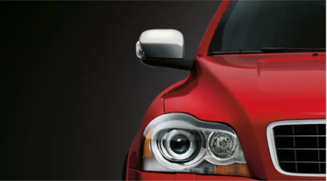 Door Mirror Covers - Black - Volvo (31399363)