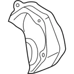 YC3Z18807BA - Body: Speaker Bracket for Ford: Excursion Image