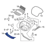 NL3Z26457A04AA - : Sill Plate for Ford: F-150 Lightning Image