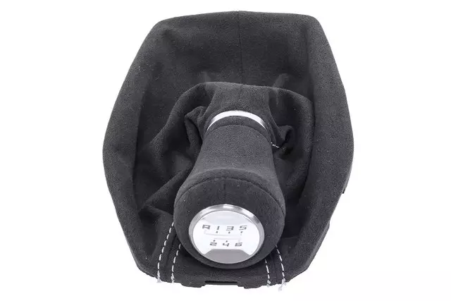 Light Gray Manual Transmission Control Lever Knob with Boot - GM (24287443)