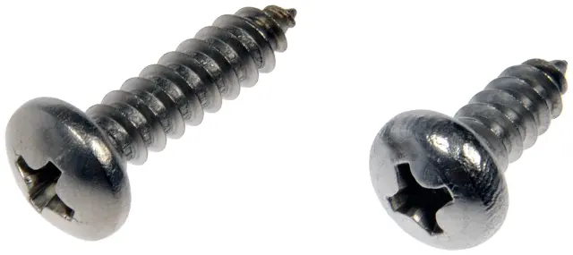 784150D - : Self Tapping Screws - Stainless Steel - Pan Head - No.10 X 1/2 In., 3/4 In. for Dorman Image