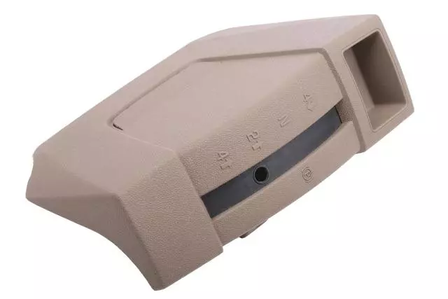 22872887 - : Medium Dark Cashmere Transfer Case Control Lever Bezel for GM Image
