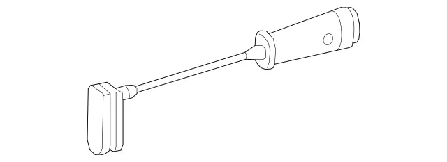 6395401517 - Brakes: Brakepad Wear Sensor for Mercedes-Benz Image