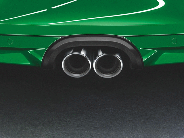98104420011 - Exterior: Sports Tailpipes - Black for Porsche: Boxster, Cayman Image