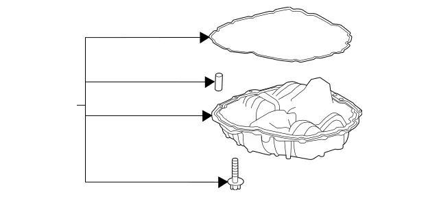 167261020064 - Rear Axle: Housing Cover for Mercedes-Benz Image