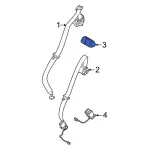 M1PZ78611A70AA - Electrical: Belt Guide for Ford: Bronco Sport Image