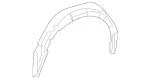 9066303840 - Body: Inner Wheelhouse for Mercedes-Benz Image