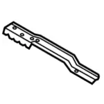 DG1Z00810A - Body: Spacer for Ford Image