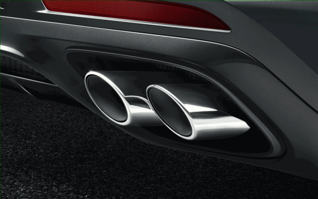971044205A - Exterior: 2017-2022 Porsche Panamera - Sports Tailpipes - Silver for Porsche: Panamera Image