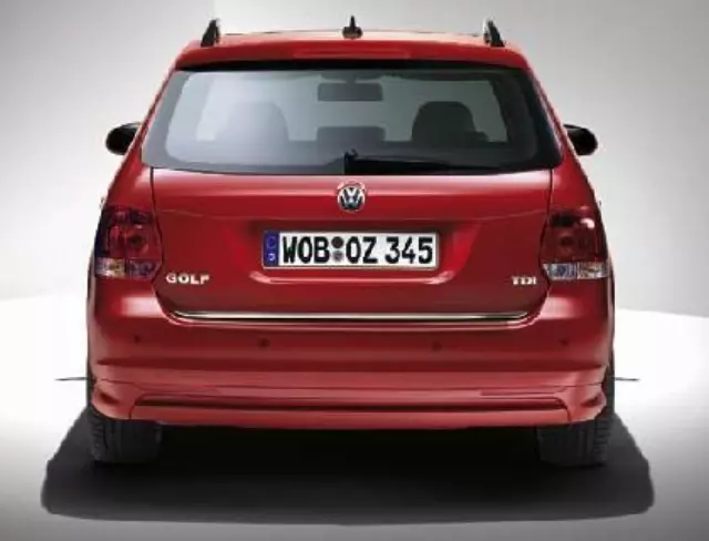 Rear Valance Left Exhaust Exit - Primer - Volkswagen (1K9-071-610-GRU)
