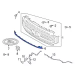 LC3Z8200AA - Body: Lower Molding for Ford: F-250 Super Duty, F-350 Super Duty, F-450 Super Duty Image