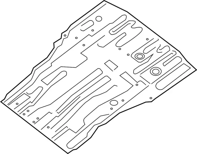 745143JA0A - Body: Rear Floor Pan for INFINITI: JX35, QX60 Image