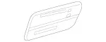 2127570006 - Side Walls: Fuel Filler Flap for Mercedes-Benz Image