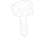 1644700081 - Fuel System: Holder for Mercedes-Benz Image