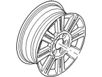 8A1Z1007E - Suspension: Wheel, Alloy for Lincoln: MKX Image