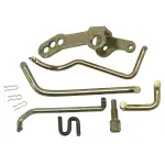 1473 - : Carburetor Accelerator Linkage #1473 for AVS2 &amp; Performer Carbs, Gold Iridited for Edelbrock Image