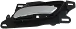 81762 - : Interior Door Handle Front Left Chrome Lever/Black Housing for Dorman Image