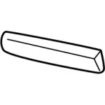 1C3Z2625533APTM - Body: Body Side Molding for Ford: F-250 Super Duty, F-350 Super Duty, F-450 Super Duty, F-550 Super Duty Image